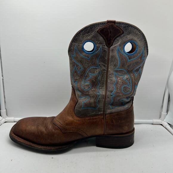 Cody James Boots Mens 11D Cowboy Square Toe Style EB11-3A Leather Upper
